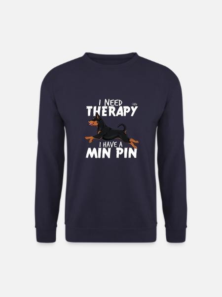 minpintherapy2 - Sweat-shirt Unisexe - marine