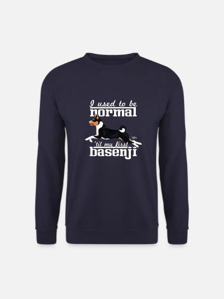 basenjinormal - Unisex Pullover - Navy