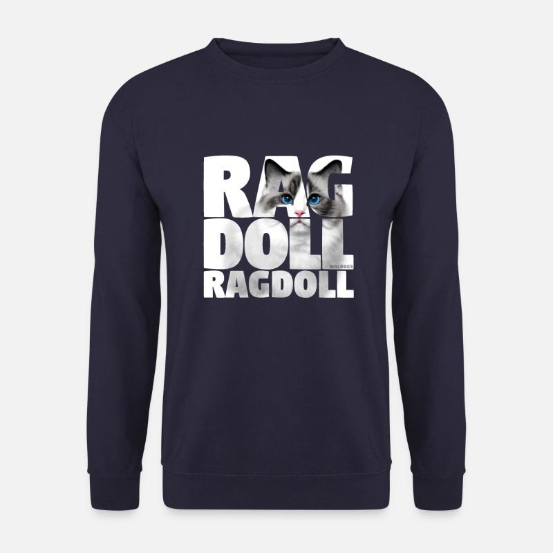 Ragdoll III - Sweat-shirt Unisexe - marine