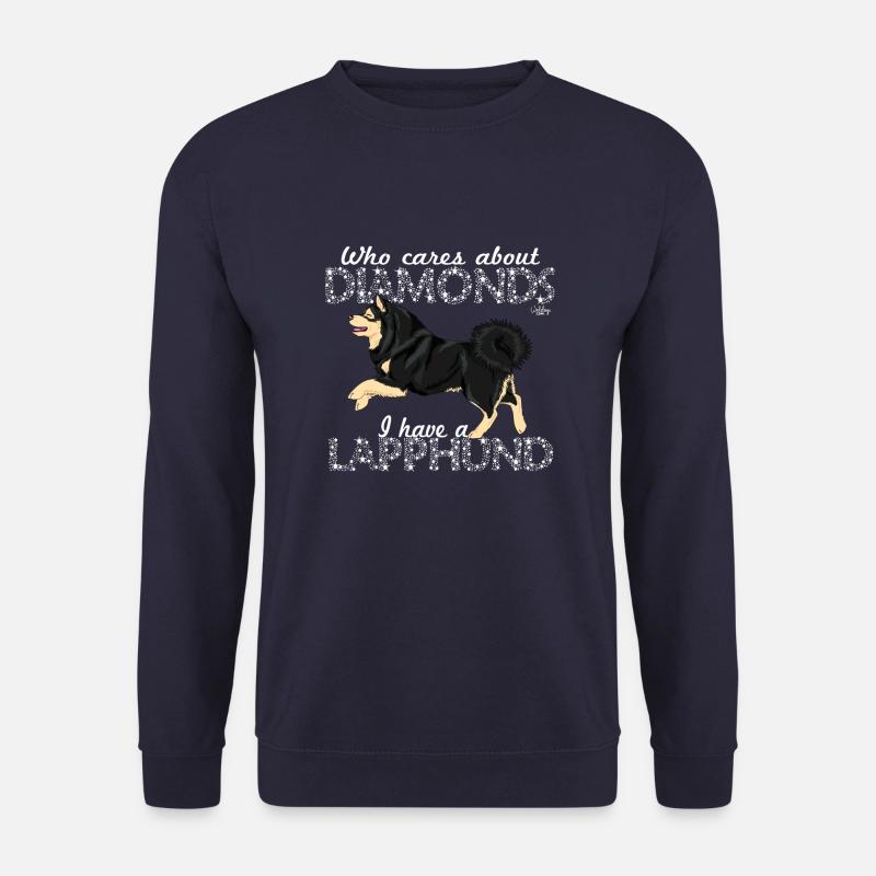 lapphunddiamond - Unisex Pullover - Navy