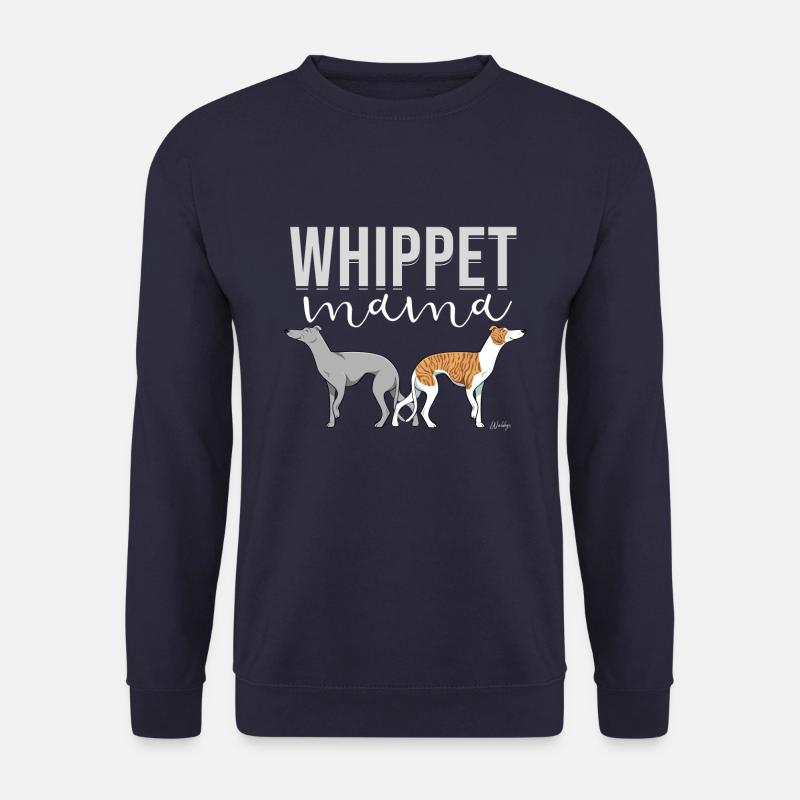 Whippet Mom - Unisex Pullover - Navy