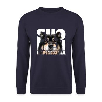 NASSU Lappari 002 - Unisex Pullover - Navy - Vorne - Alina (178cm) & Michal (187cm)
