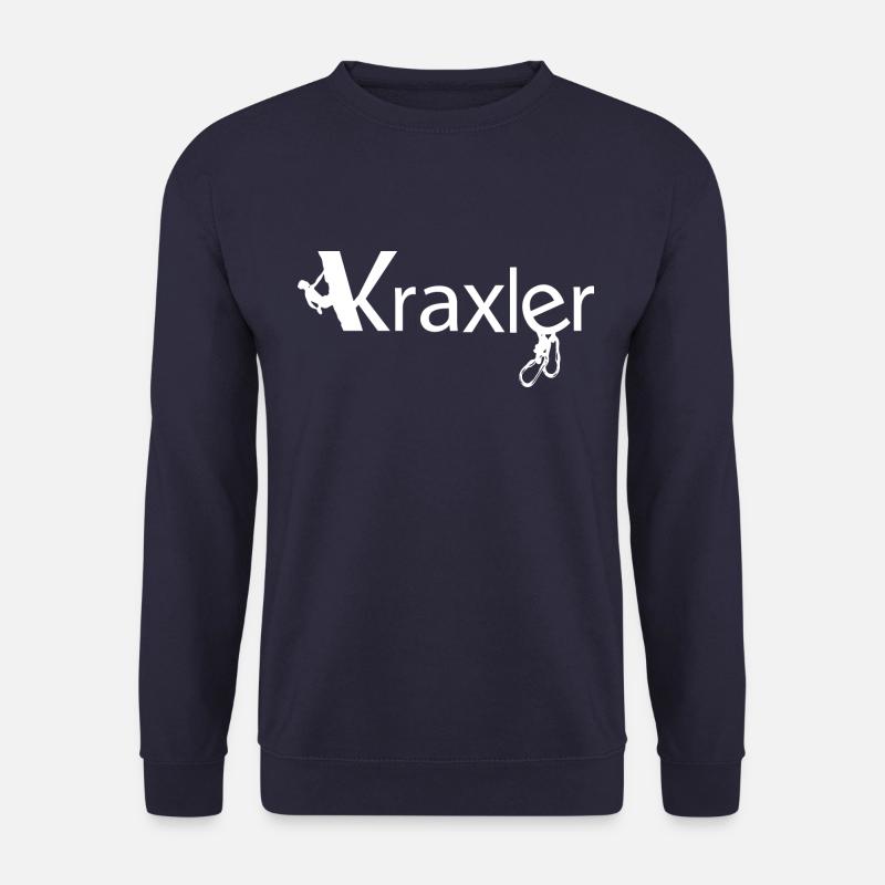 Kraxler, the Tyrolean climber - Unisex Sweatshirt - navy