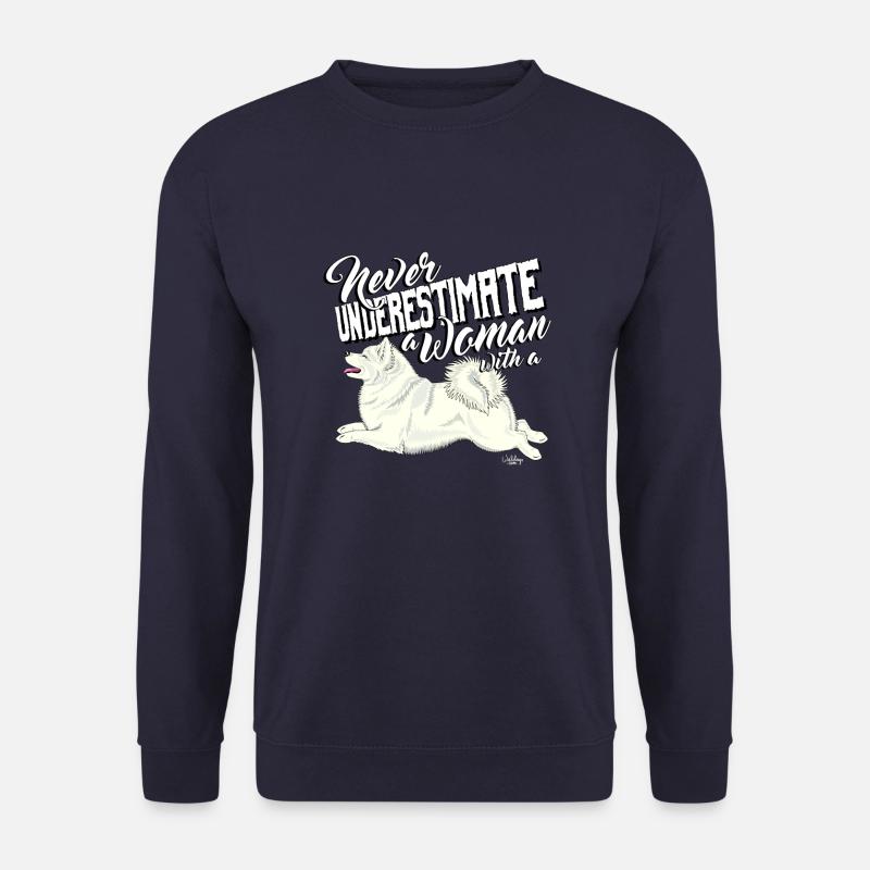 mittelunderestimate2 - Unisex Sweatshirt - navy