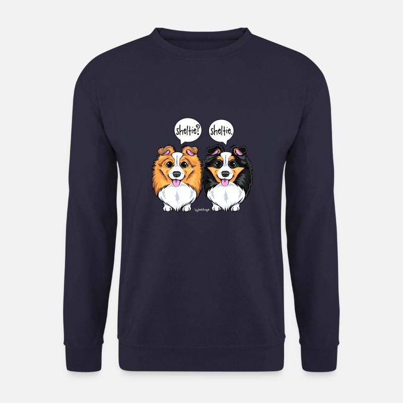 Sheltie Sheltie - Unisex Sweatshirt - navy