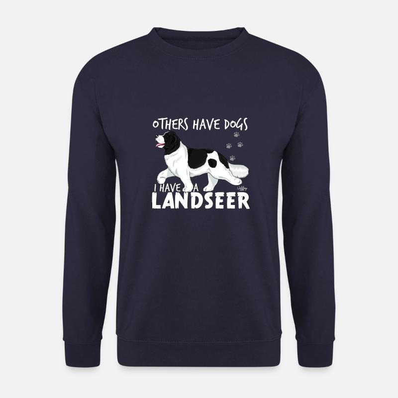 landseerdogs - Unisex Pullover - Navy