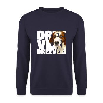 NASSU Dreeveri 02 - Unisex Sweatshirt - navy - Front - Alina (178cm) & Michal (187cm)