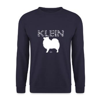 klein bling - Unisex Sweatshirt - navy - Front - Alina (178cm) & Michal (187cm)