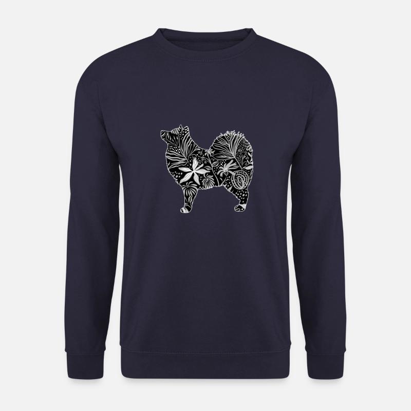 Blumen-Samojede - Unisex Pullover - Navy
