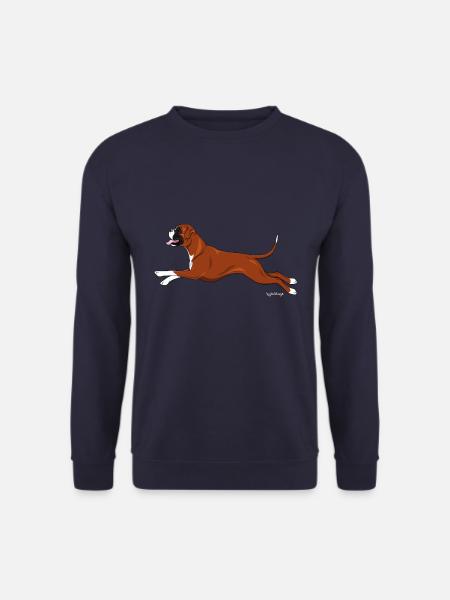 Boxerhund 3 - Unisex Pullover - Navy