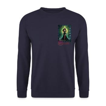 Green Stamp - Unisex Pullover - Navy - Vorne - Alina (178cm) & Michal (187cm)