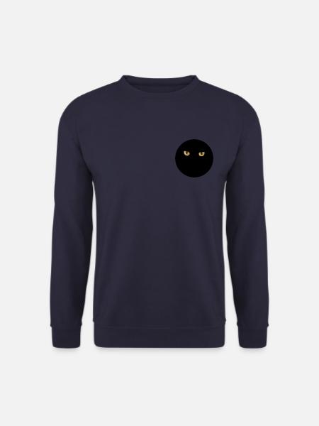 Cat's eyes in the dark - Unisex Sweatshirt - navy