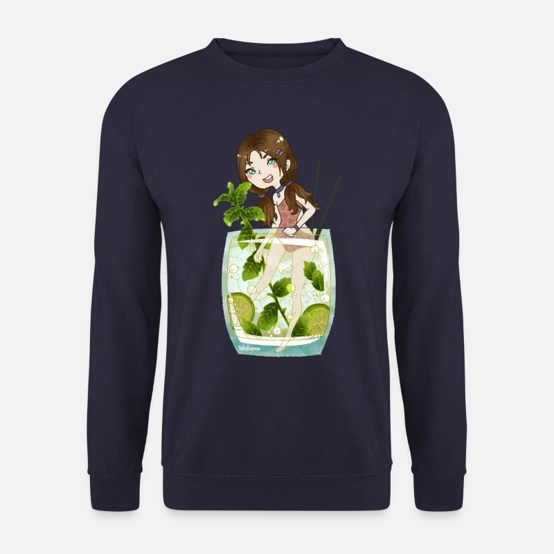 Mojito-Cocktail - Unisex Pullover - Navy