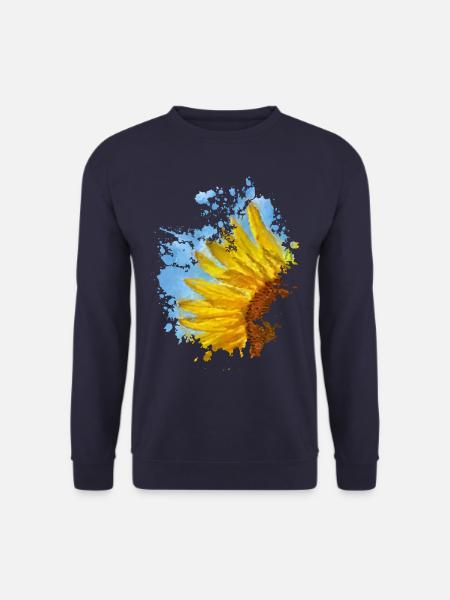 Sonnenblume - Unisex Pullover - Navy