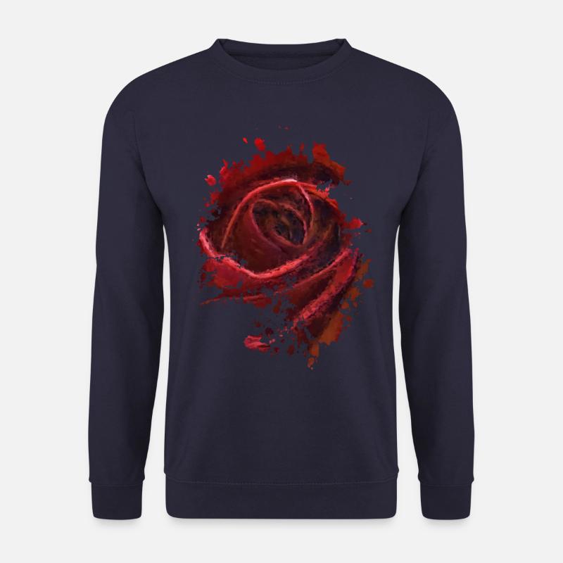 Rose - Unisex Pullover - Navy