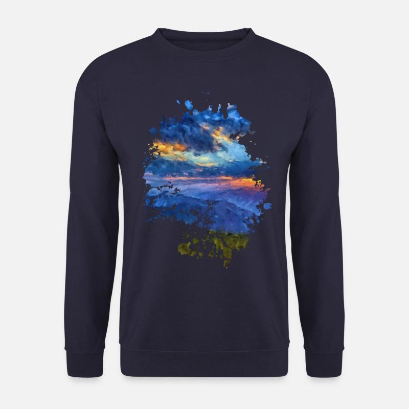 Berge - Unisex Pullover - Navy