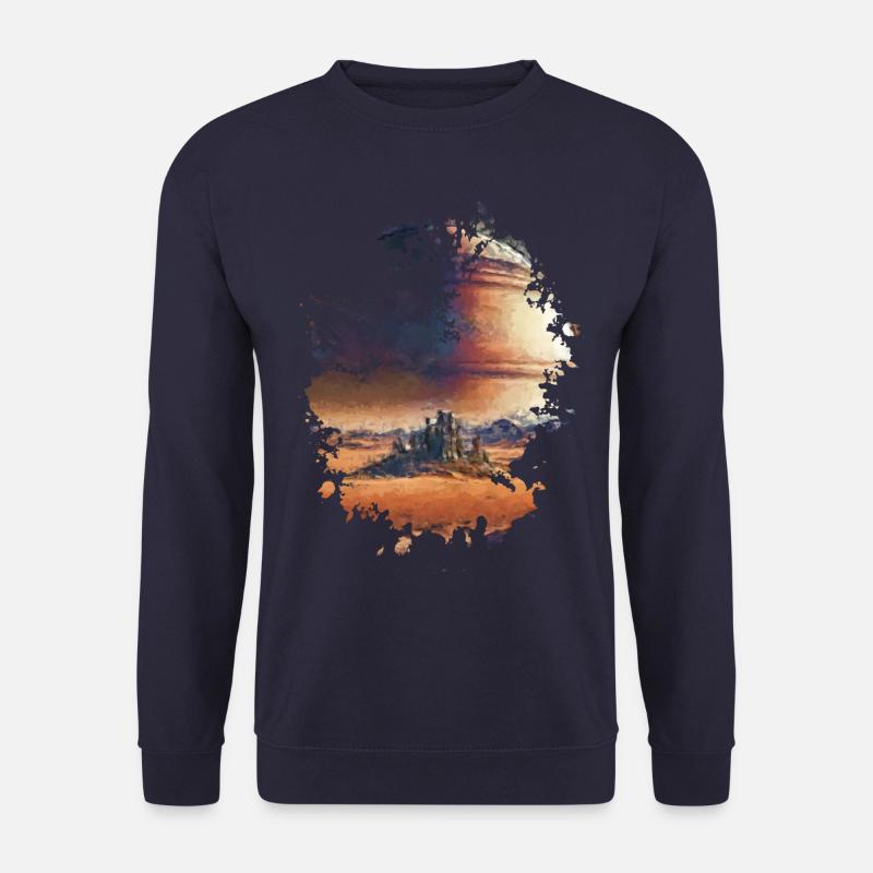 Planet - Unisex Pullover - Navy