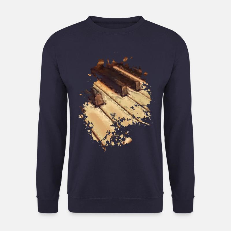 Piano - Unisex Pullover - Navy