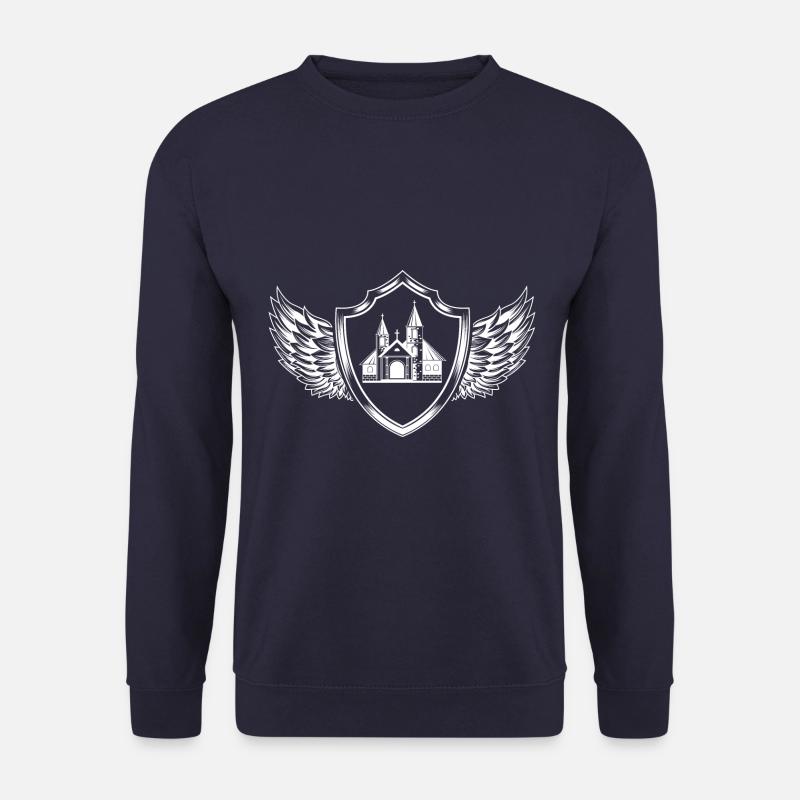 Kirche Wappen - Unisex Pullover - Navy