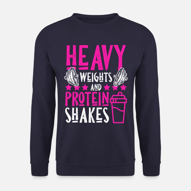 Gym protein - Unisex Pullover - Navy