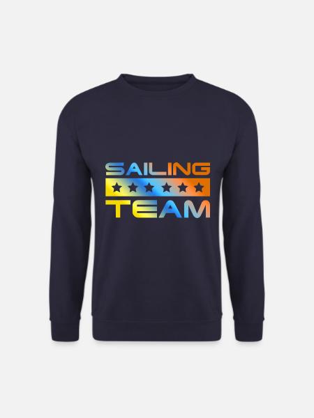 Sailing Crew Bunt - Unisex Pullover - Navy