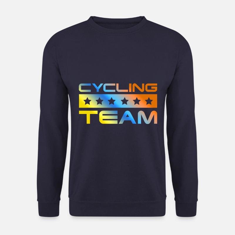 Cycling Crew Bunt - Unisex Pullover - Navy