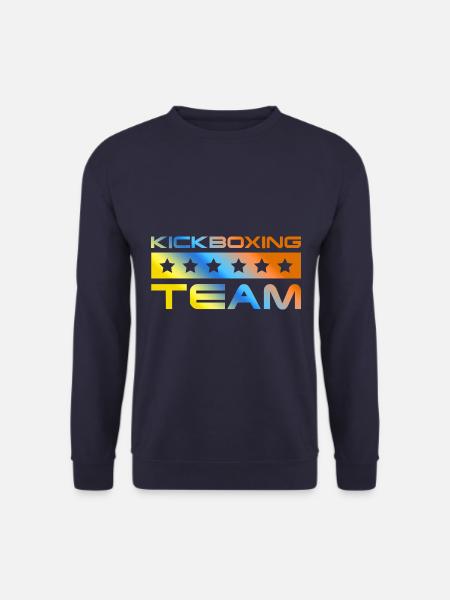 Kickboxing Crew Bunt - Unisex Pullover - Navy