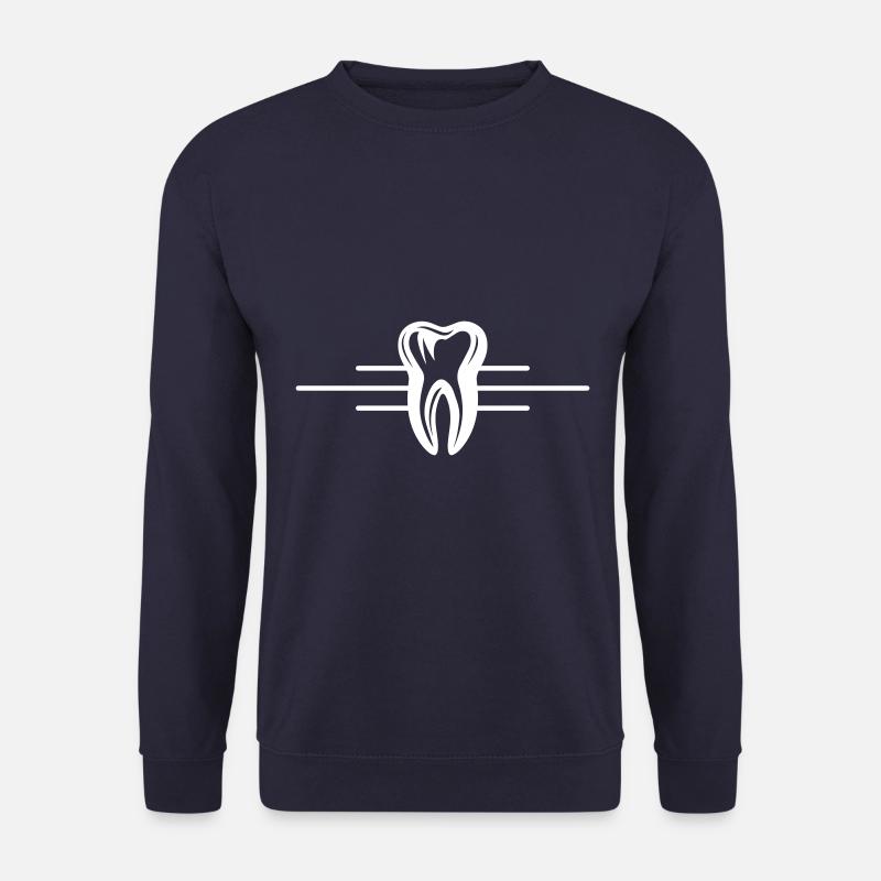 Tooth Icon Dentist - Unisex Sweatshirt - navy