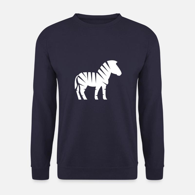 Zebra - Unisex Sweatshirt - navy