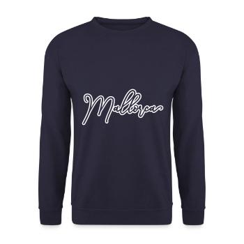 Mallorca Stylish - Unisex Sweatshirt - navy - Front - Alina (178cm) & Michal (187cm)