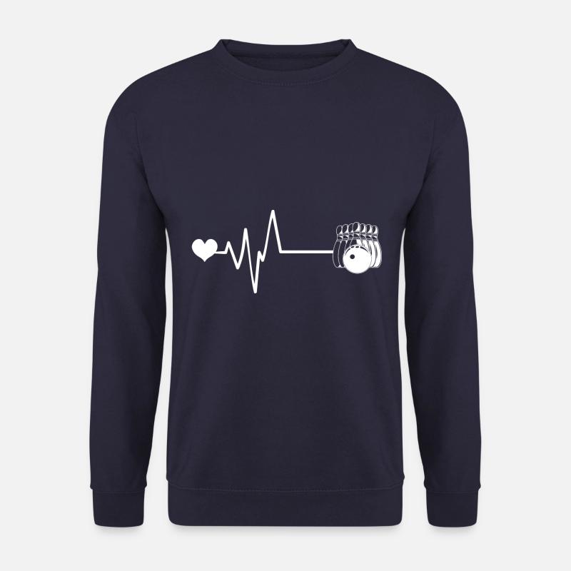 Kegeln Herzschlag - Unisex Pullover - Navy
