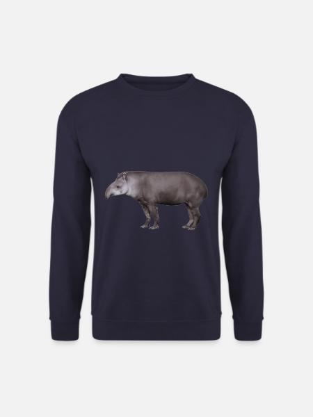 Der Tapir, Schwein oder Elefant? - Unisex Pullover - Navy