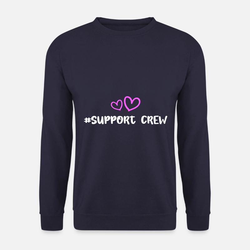 Support Crew Herz Liebe - Unisex Pullover - Navy