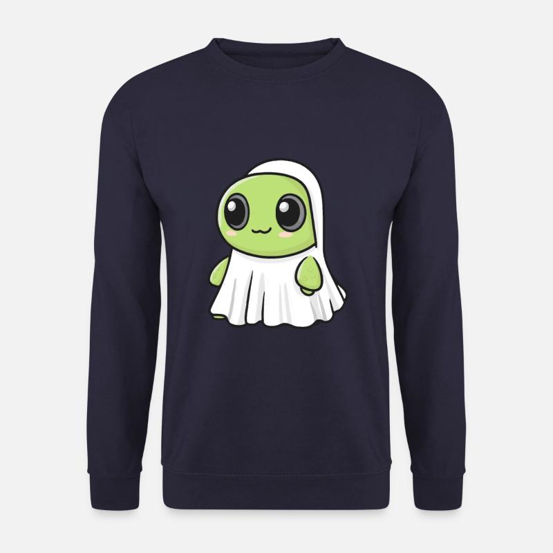 Turtle Halloween Comic Ghost - Unisex Sweatshirt - navy