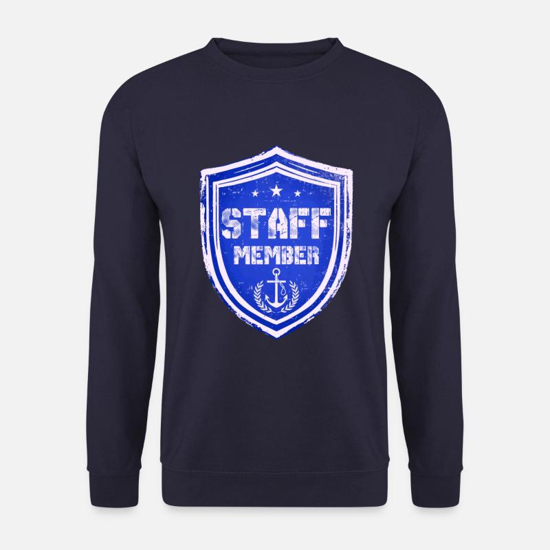 Staff Member - Unisex Pullover - Navy