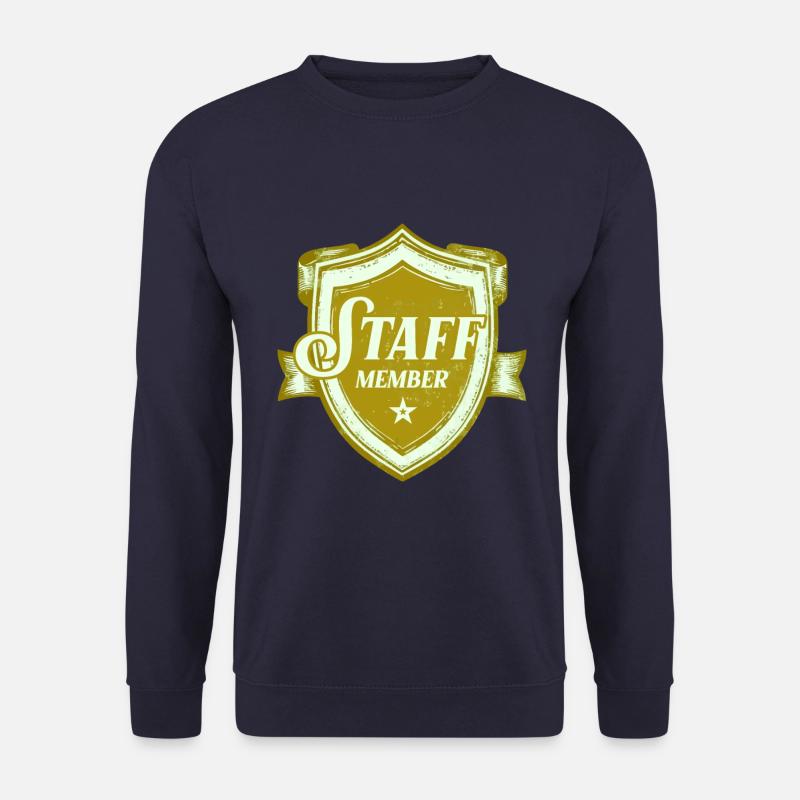 Staff Member - Unisex Pullover - Navy