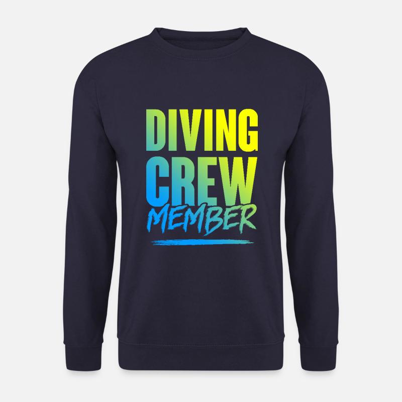Diving Crew - Unisex Pullover - Navy