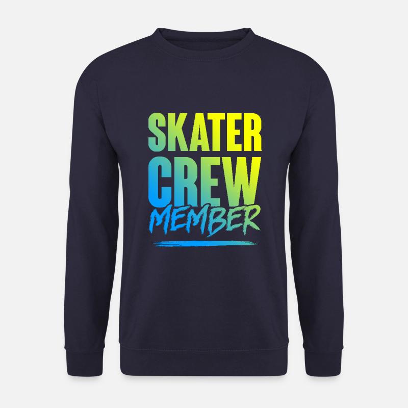 Skater Crew - Unisex Pullover - Navy