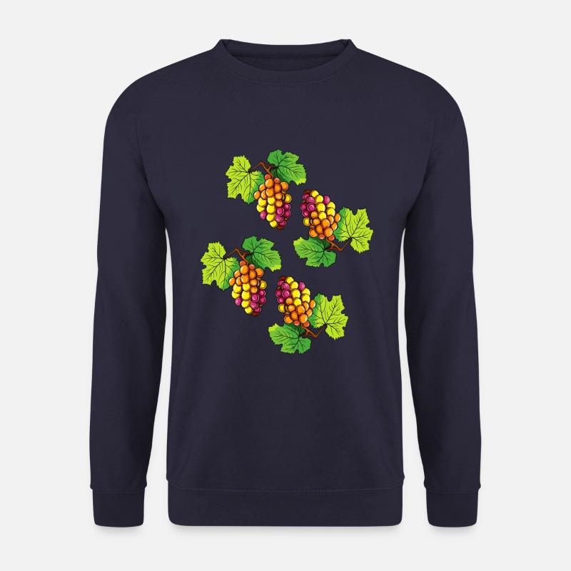 Grapes Fruit - Unisex Sweatshirt - navy