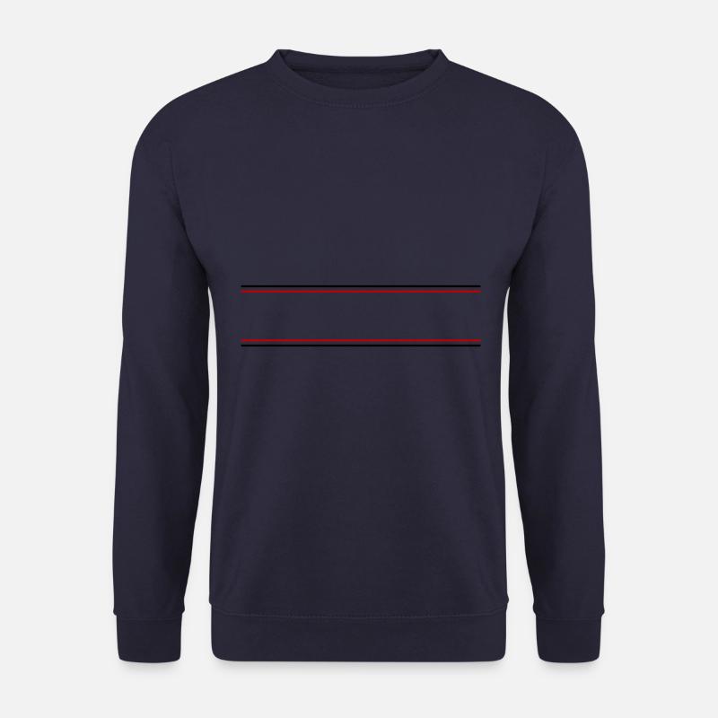 Linie Symbol Strich - Unisex Pullover - Navy