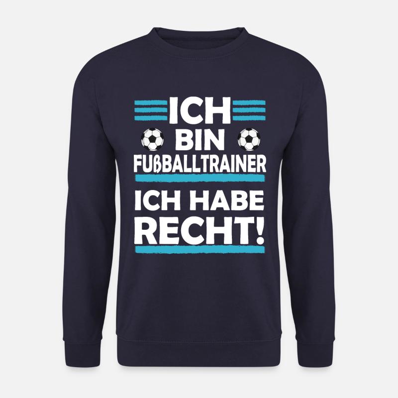 fußballtrainer - Unisex Pullover - Navy