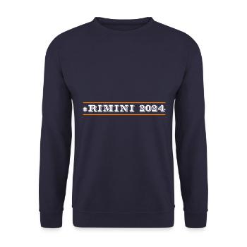 Rimini 2024 - Unisex Pullover - Navy - Vorne - Alina (178cm) & Michal (187cm)