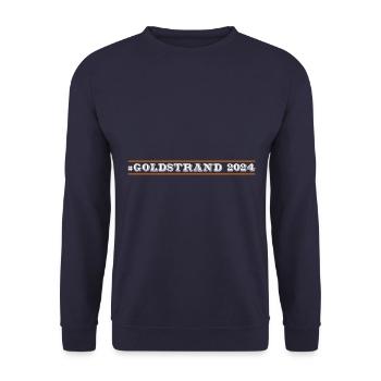 Golden Sands 2024 - Unisex Sweatshirt - navy - Front - Alina (178cm) & Michal (187cm)