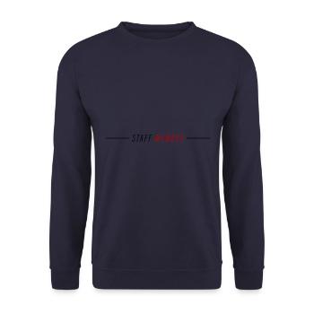 Membre du personnel - Sweat-shirt Unisexe - marine - Devant - Alina (178cm) & Michal (187cm)
