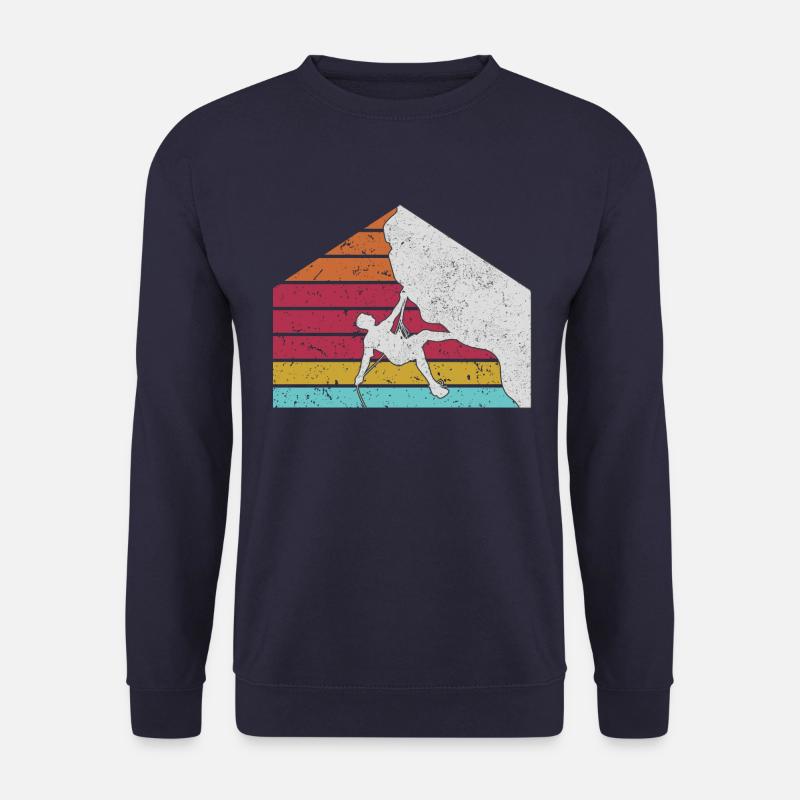 Rock Climbing Raute - Unisex Pullover - Navy
