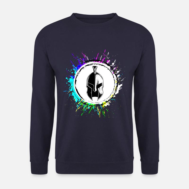 Spartaner Helm - Unisex Pullover - Navy