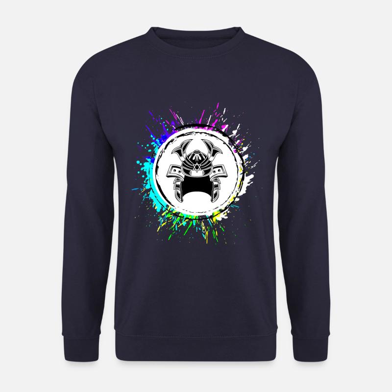 Samurai Helmet - Unisex Sweatshirt - navy