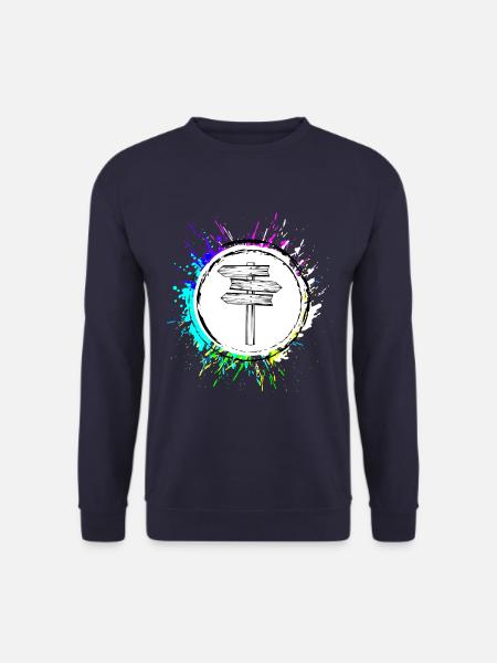 Travel Guide - Unisex Sweatshirt - navy