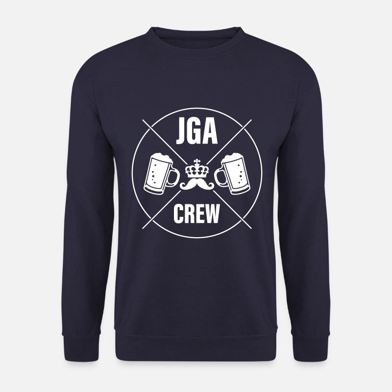 Jga Crew Junggesellenabschied Spruch - Unisex Pullover - Navy