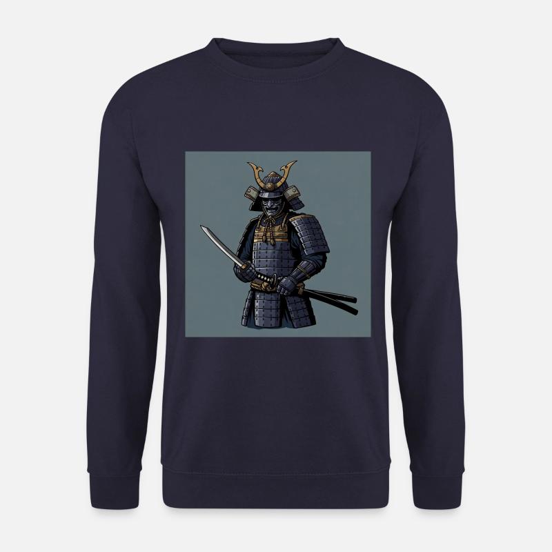 Samurai: Die Seele des Kriegers - Unisex Pullover - Navy